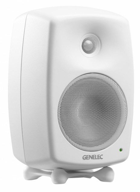 Genelec 8030 White Angle