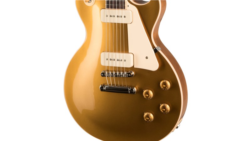 Gibson les paul 50s on sale gold top p90