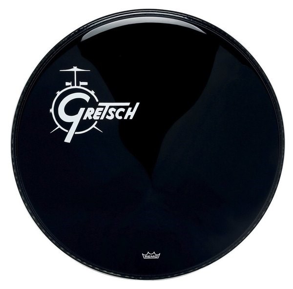 Gretsch Ambassador Ebony Resonant Bass Drum Head