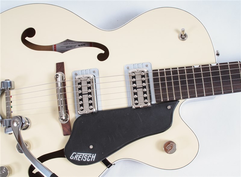 Gretsch G6118T-LIV Players Edition Anniversary 2-Tone Lotus Ivory and ...