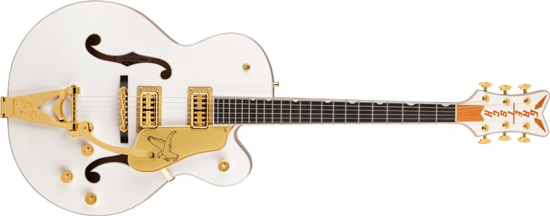 Gretsch G6136TG Players Ed Falcon White, Front