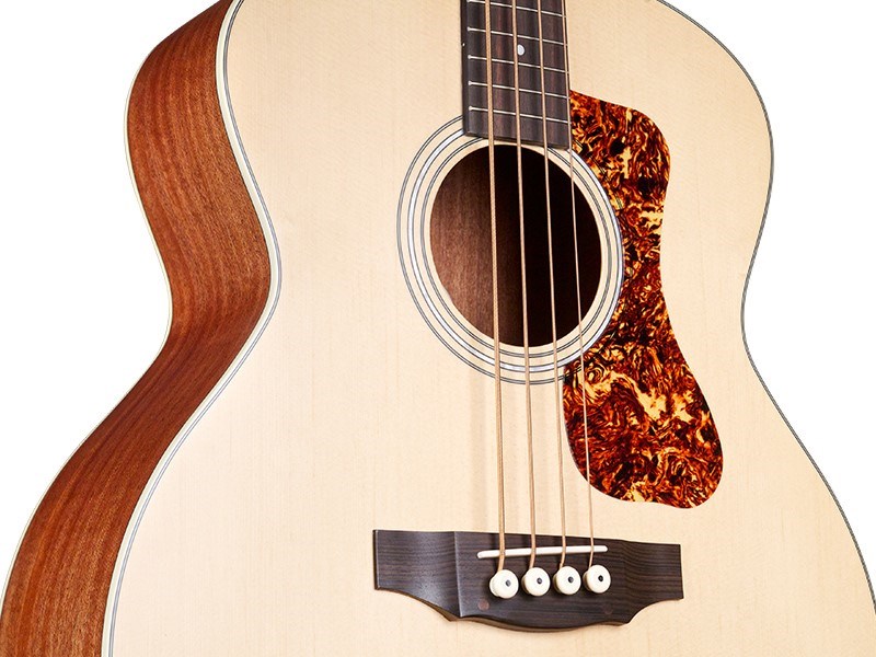 Guild B-240E Acoustic Bass, Natural Satin