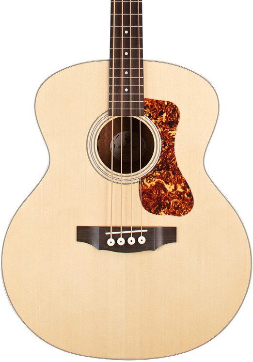 Guild B-240E Acoustic Bass, Natural Satin