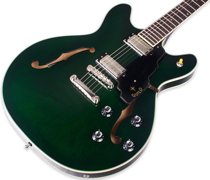 Guild Starfire IV ST Maple, Emerald Green