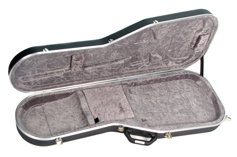 Hiscox STD-EF Guitar Hard Case Black/Silver