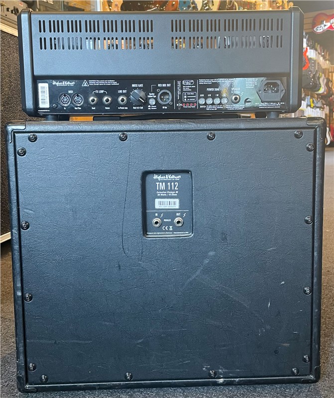 Hughes and Kettner Grandmeister 36 head and TM112 1x12 Cab,