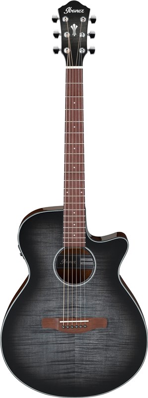 Ibanez AEG70 Electro Acoustic Trans Charcoal 2