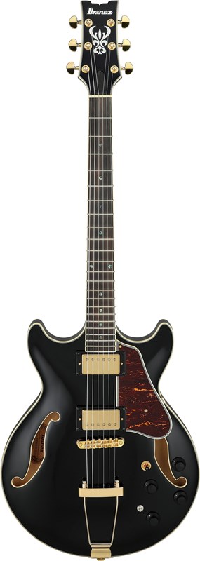 Ibanez AMH90 Artcore Expressionist Black 2