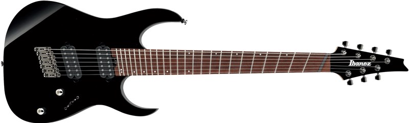 Ibanez RGMS7 Multi-Scale Black