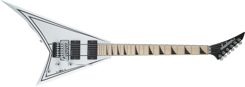 Jackson RRX24M Snow White w/Black Bevels