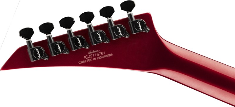 Jackson X Soloist SLX DX Red Crystal Rear