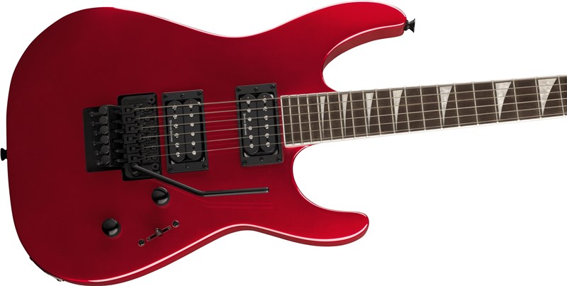 Jackson X Soloist SLX DX Red Crystal Side