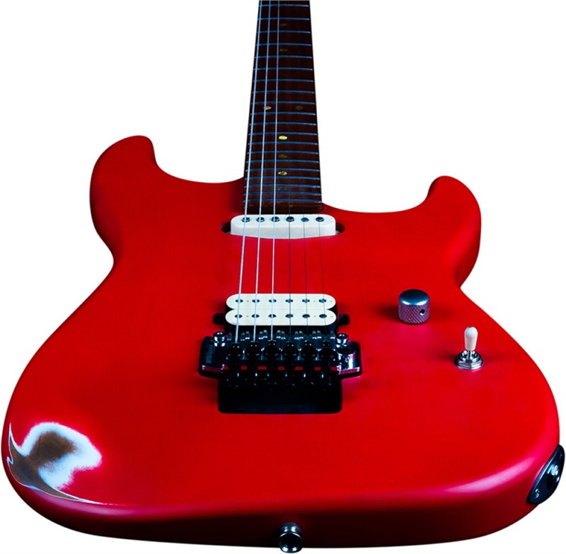 JET Guitars JS-850 Relic, Red