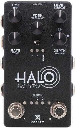 Keeley HALO Andy Timmons Dual Echo Pedal