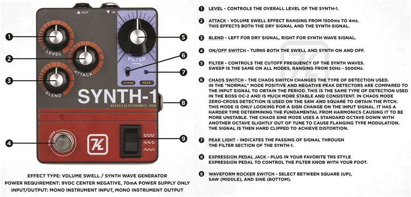 Keeley Synth-1