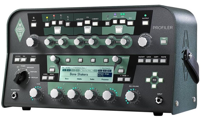 Kemper Profiler Head Plus Remote, Black