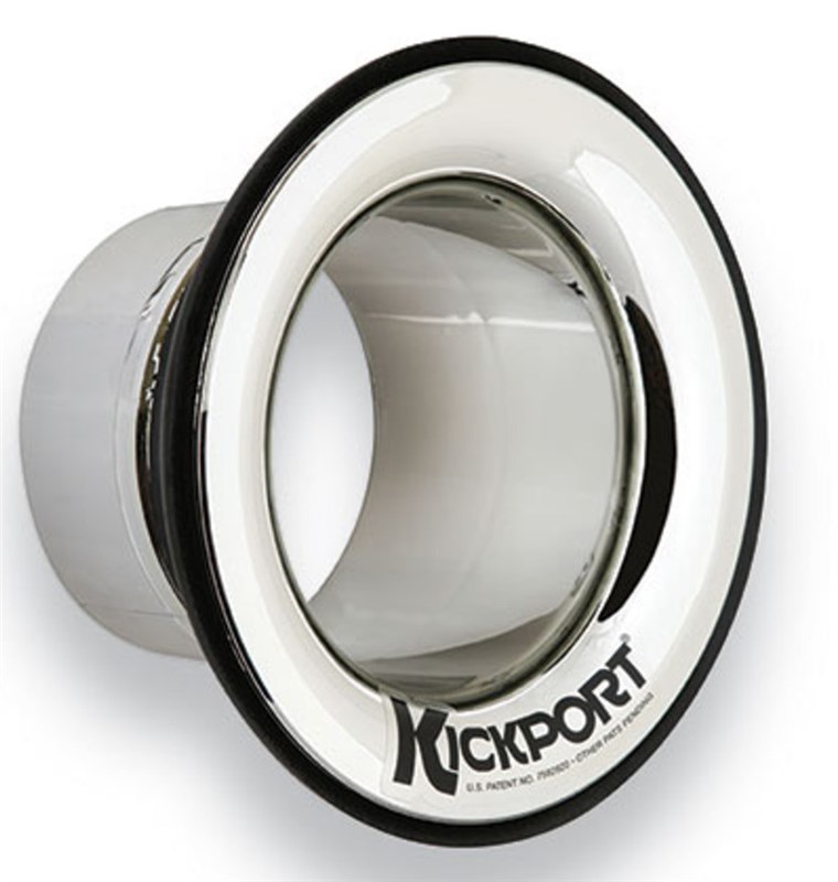 KickPort KP2 Bass Drum Port, Chrome