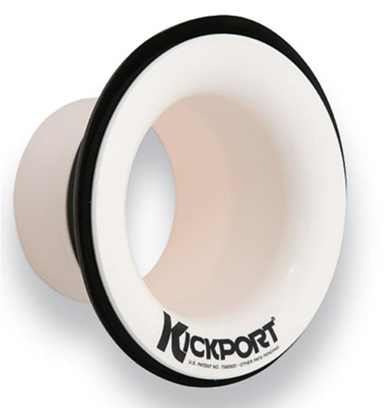 KickPort KP2 Bass Drum Port, White