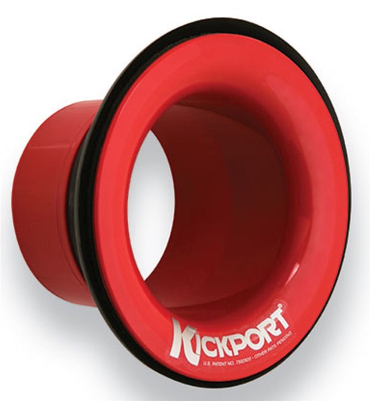 KickPort KP2 Bass Drum Port, Red