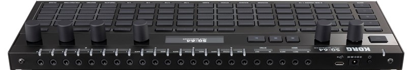 Korg SQ-64 Poly Sequencer - Rear View