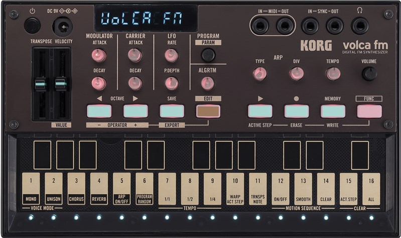 Korg Volca FM-2 Digital FM Synthesizer Front