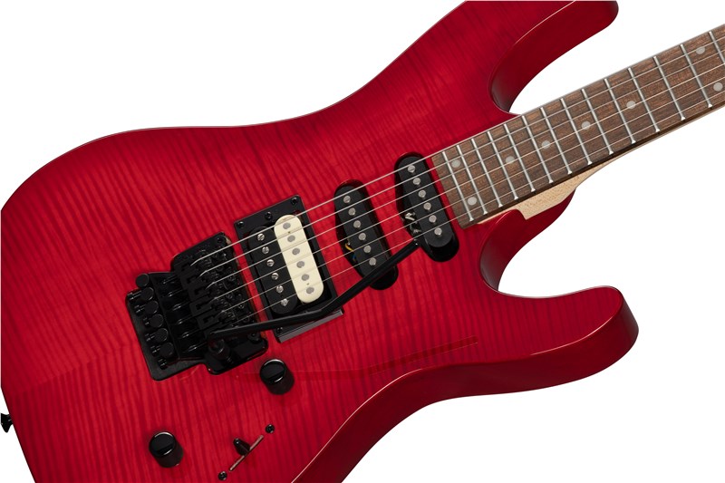 Kramer Striker Figured HSS Red Pickups