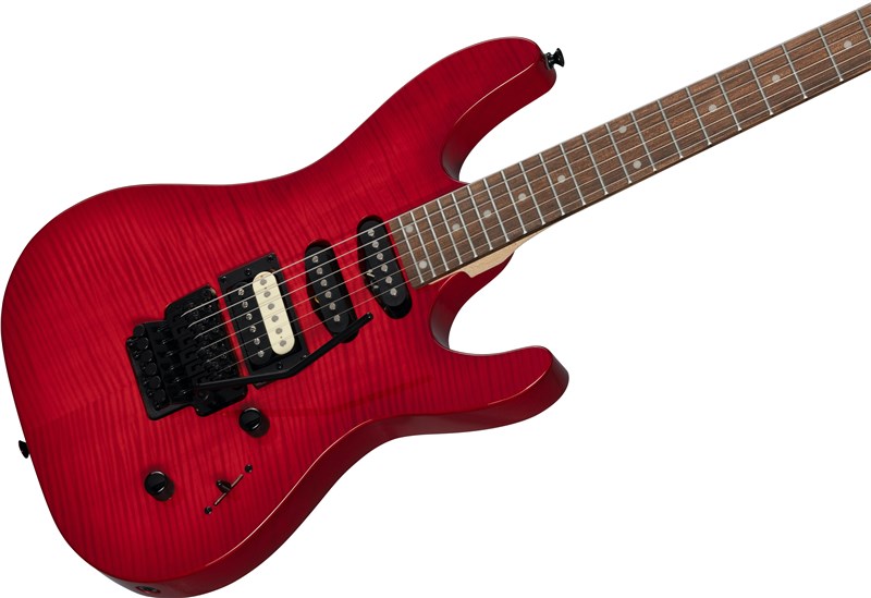 Kramer Striker Figured HSS Red Tilt