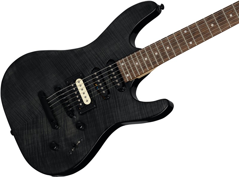 Kramer Striker Figured HSS Black Tilt