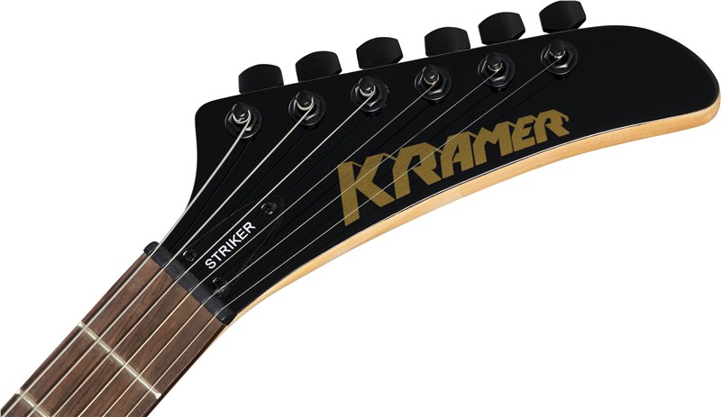 Kramer Striker Figured HSS Purple Headstock