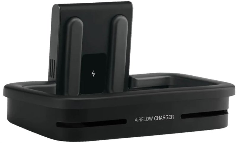 Lava Blue Airflow Wireless Charger, Black