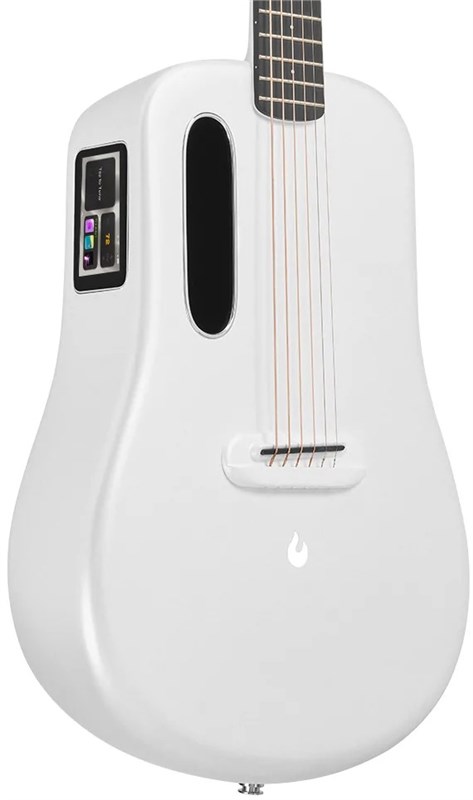 Lava ME 3 Electro Acoustic Guitar, 38 White