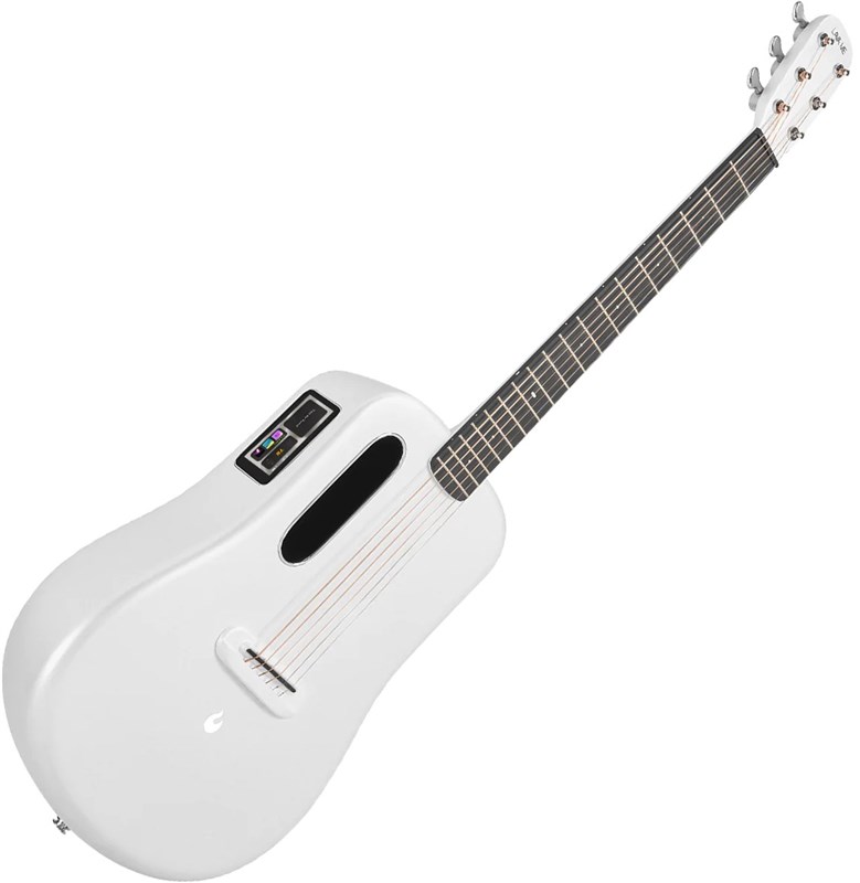 Lava ME 3 Electro Acoustic Guitar, 38 White