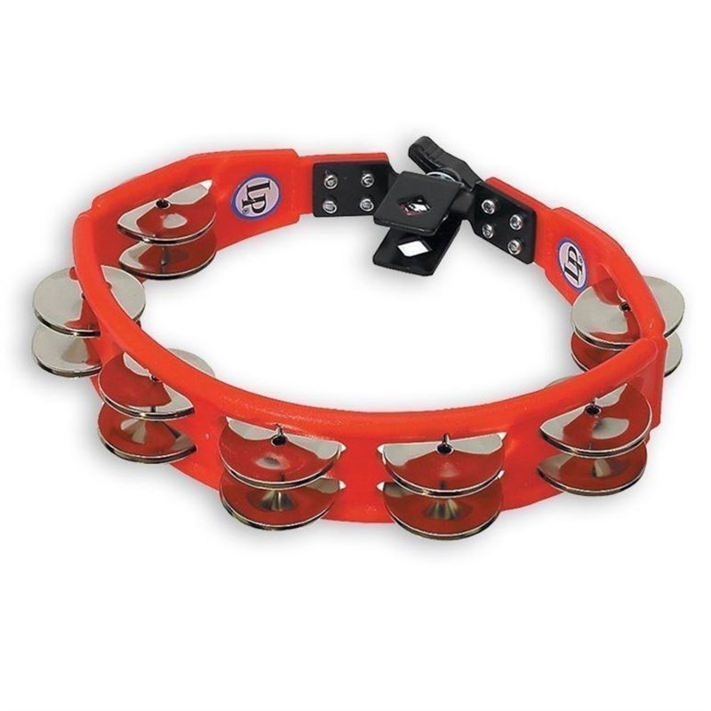 Mountable Tambourine, red