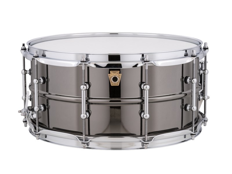 Ludwig Black Beauty 14x6.5 tube lug