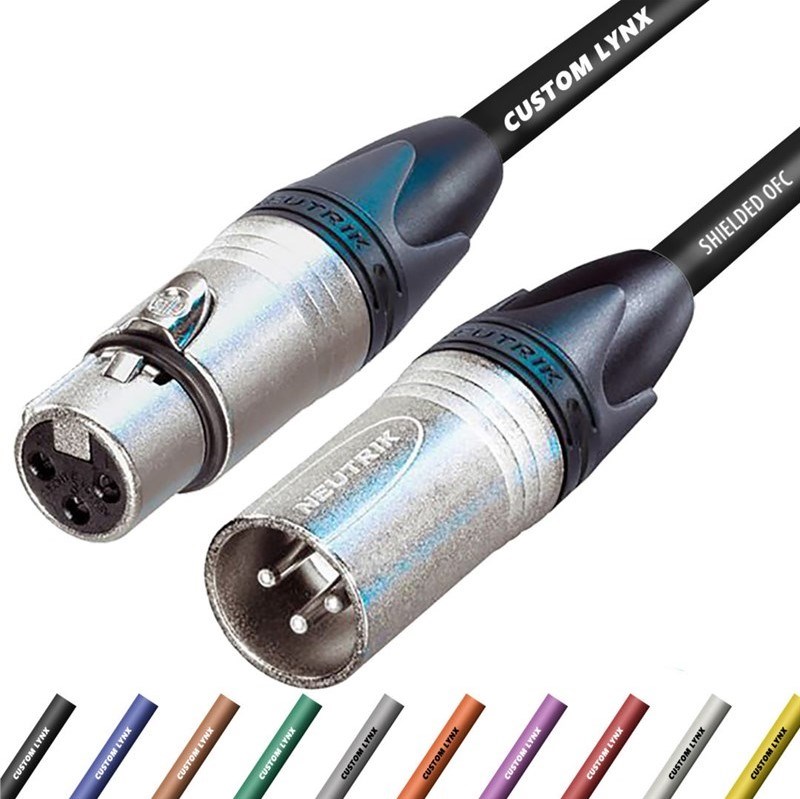 Lynx MELCD XLR Neutrik Microphone Cable 