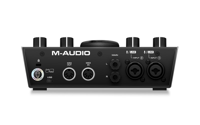 M-Audio Air 192 | 6 Audio Interface, back view