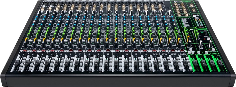 Mackie ProFX22 V3 Mixer, front slant