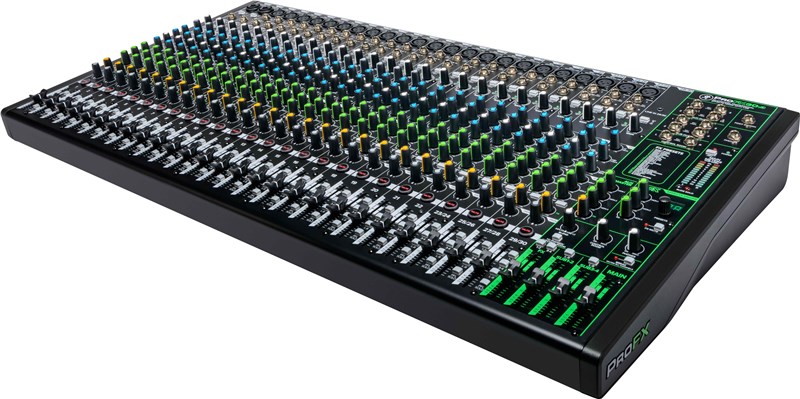 Mackie ProFX30 V3 Mixer, left angle