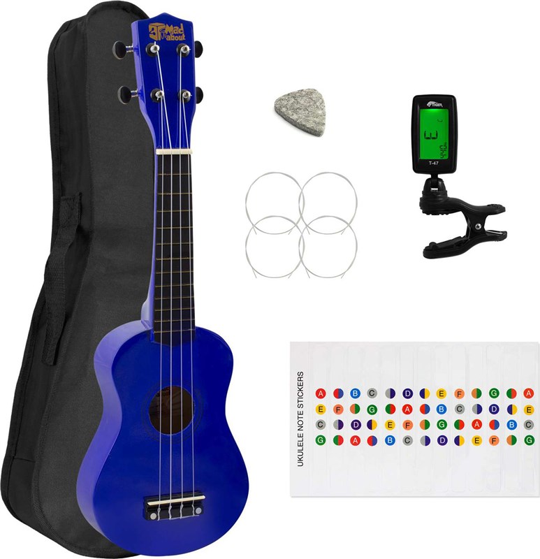 Tiger SU8-TU Soprano Ukulele Blue