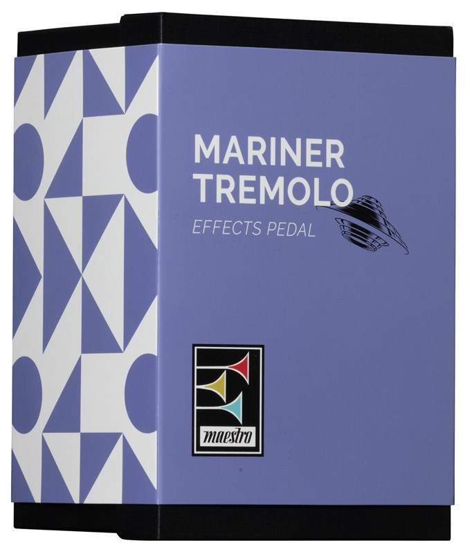 Maestro Mariner Tremolo Pedal Box Front