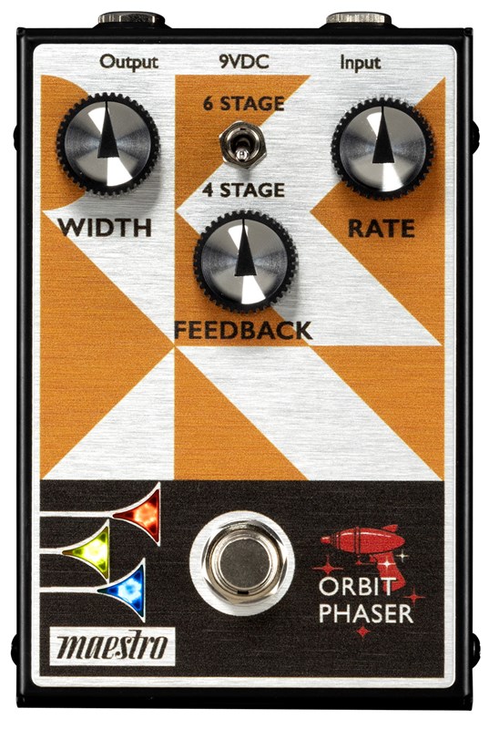 Maestro Orbit Phaser Pedal Front