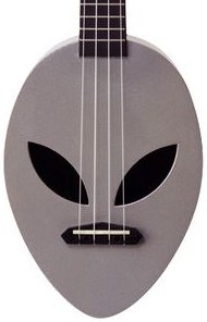 Mahalo Creative Soprano Ukulele, Alien Silver