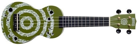 Mahalo Designer Soprano Ukulele, Target Green