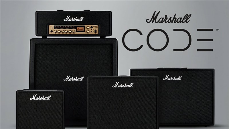 Marshall Code Amps family portrait