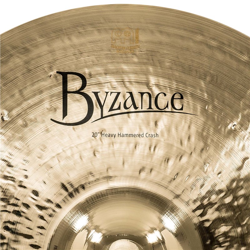 Meinl Byzance Brilliant Heavy Hammered Crash, 20in