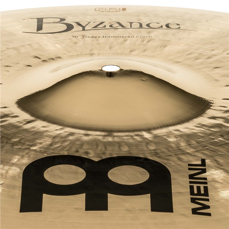 Meinl Byzance Brilliant Heavy Hammered Crash, 20in