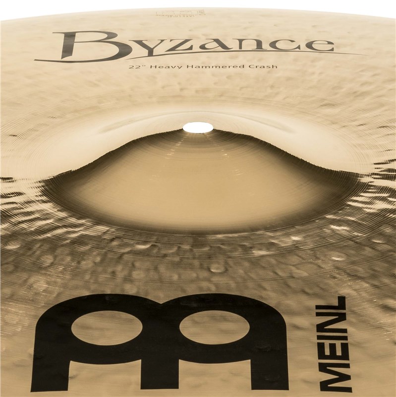 Meinl Byzance Brilliant Heavy Hammered Crash, 22in