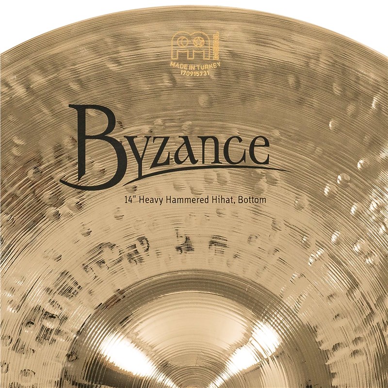 Meinl Byzance Brilliant Heavy Hammered Hi-Hat