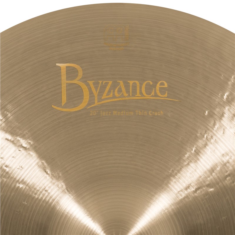 Meinl Byzance Jazz Thin Crash Cymbal, 20in