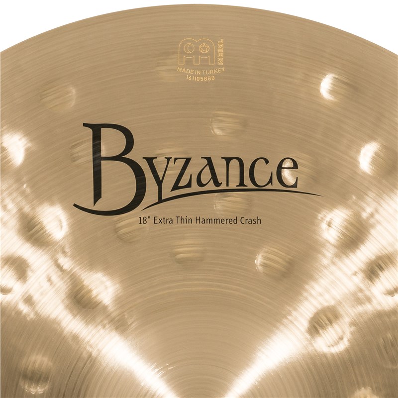 Meinl Byzance Trad Extra Thin Hammered Crash